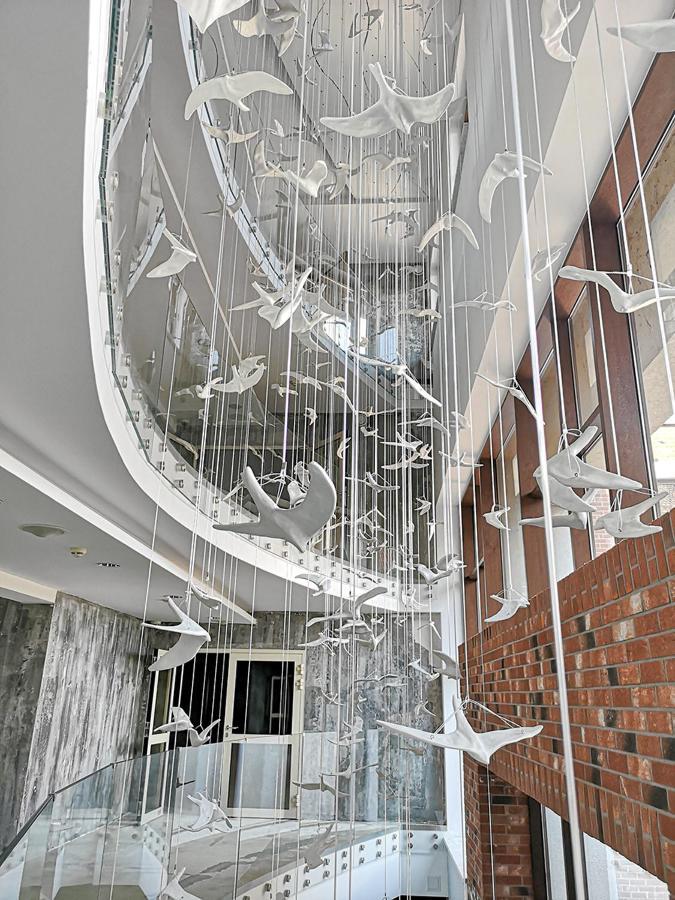 אוסטראודה Willa Port מראה חיצוני תמונה The staircase