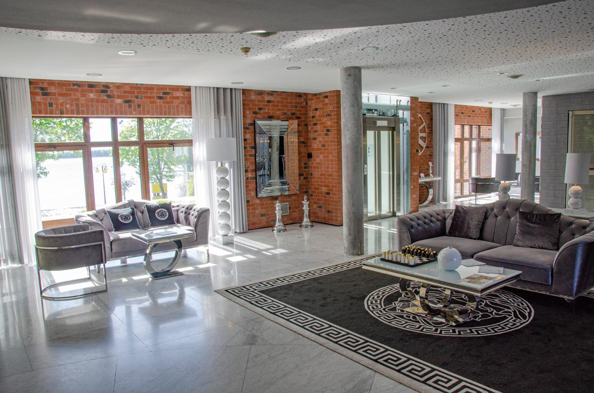 אוסטראודה Willa Port מראה חיצוני תמונה Interior of the hotel